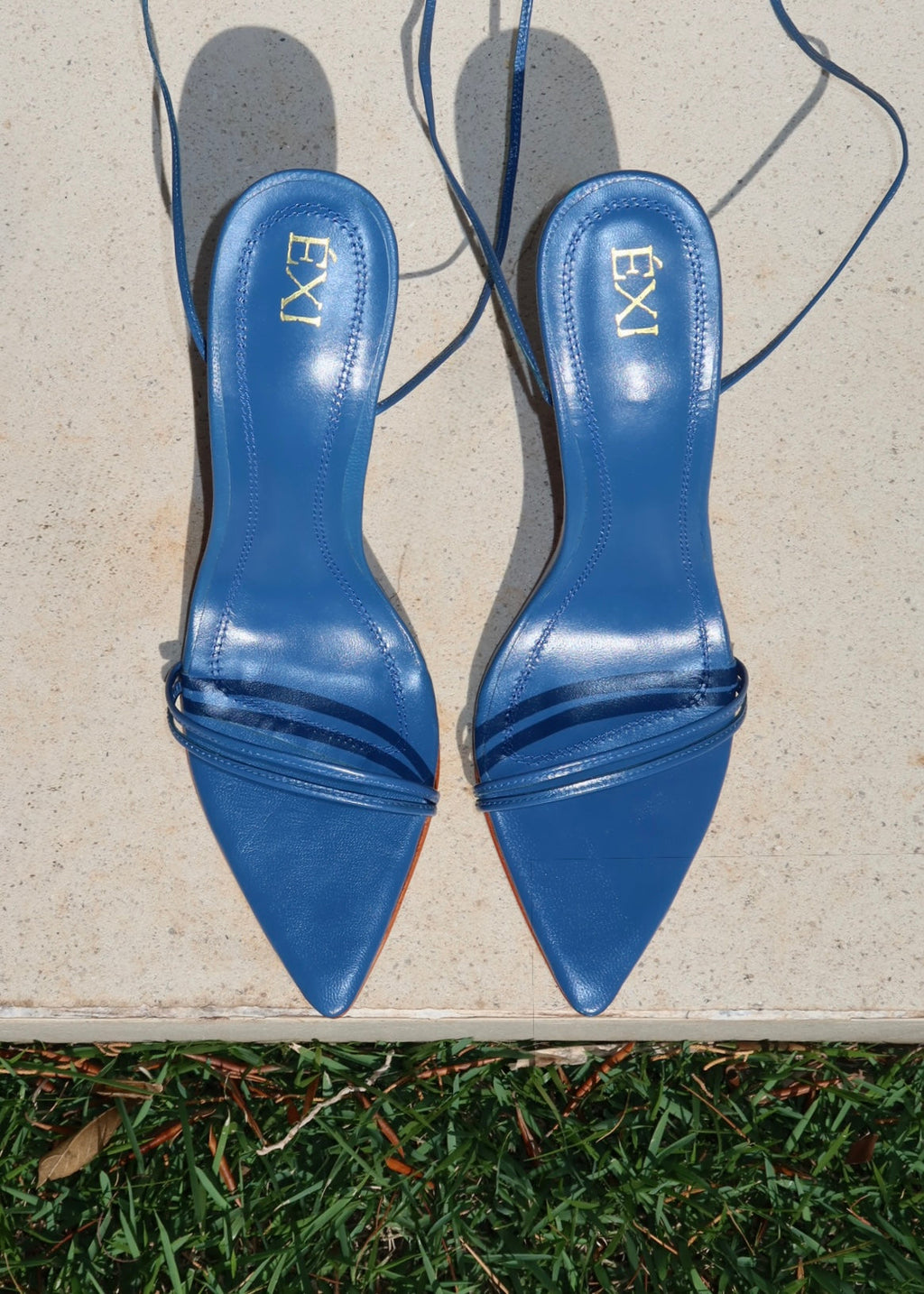 ÉXI-IVY LACEUP BLUE