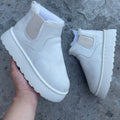 Fiorelle Herbst/Winter 2025 Damen-Neuheiten: Dicksohlige Schneestiefel mit Fellfutter, runde Schlupf-Stiefeletten mit Wattierung