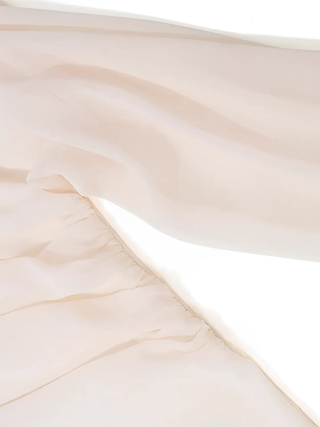 Chemisier en mousseline asymétrique avec détail fleur – Elise