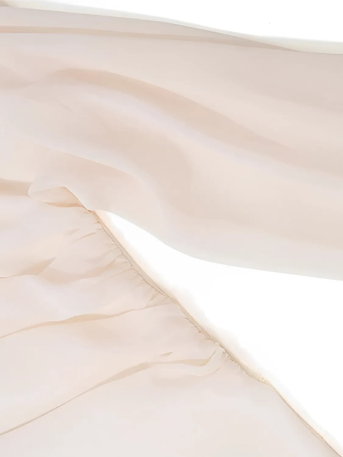 Chemisier en mousseline asymétrique avec détail fleur – Elise