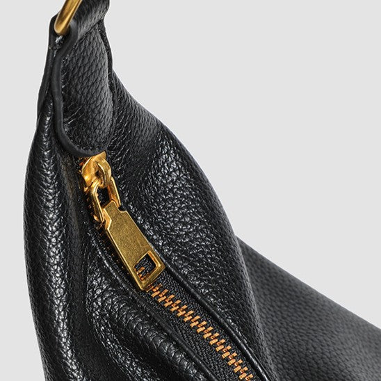 Sac hobo Fiorelle Metro en cuir grainé pour femme - Sac de transport spacieux - Convertible en sac bandoulière
