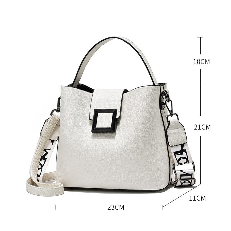 Fiorelle Damen-Beuteltasche mit Signature-Schnalle – Hochwertige, wandelbare Schulter- & Umhängetasche mit architektonischer Silhouette & gehobenem Minimalismus