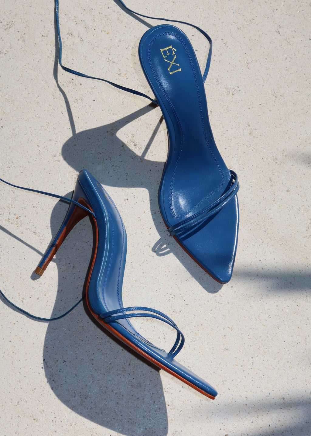 ÉXI-IVY LACEUP BLUE