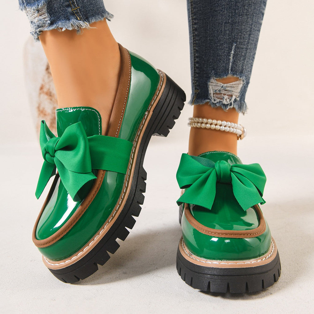 Mocassins à enfiler pour femme Fiorelle – Chaussures plates à surpiqûres contrastées (US 5–10,5)