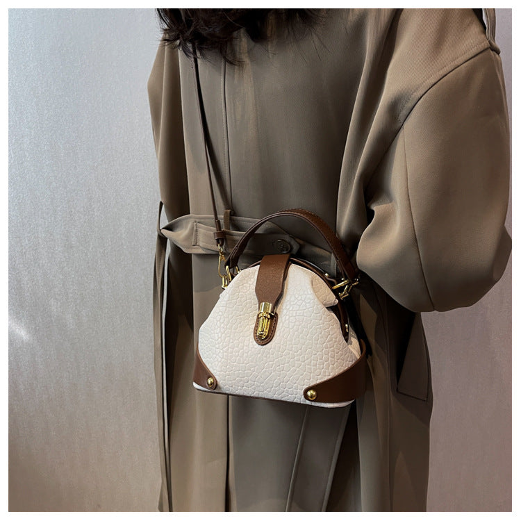 Mini sac cabas Fiorelle pour femme en cuir grainé - Sac polyvalent porté croisé ou épaule | Design luxueux et minimaliste