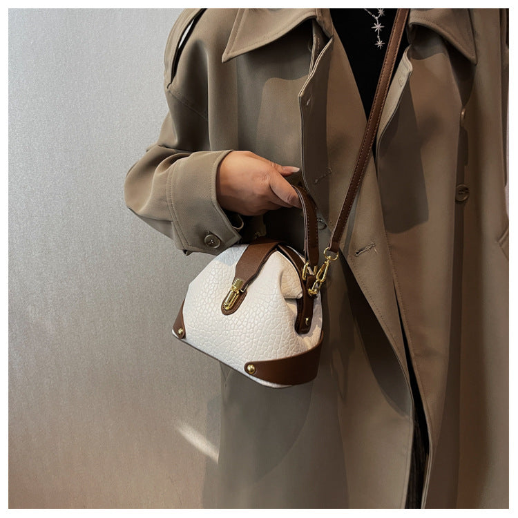 Mini sac cabas Fiorelle pour femme en cuir grainé - Sac polyvalent porté croisé ou épaule | Design luxueux et minimaliste
