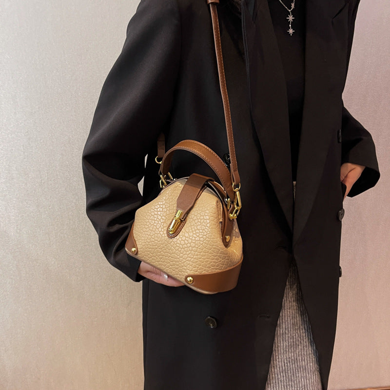 Mini sac cabas Fiorelle pour femme en cuir grainé - Sac polyvalent porté croisé ou épaule | Design luxueux et minimaliste