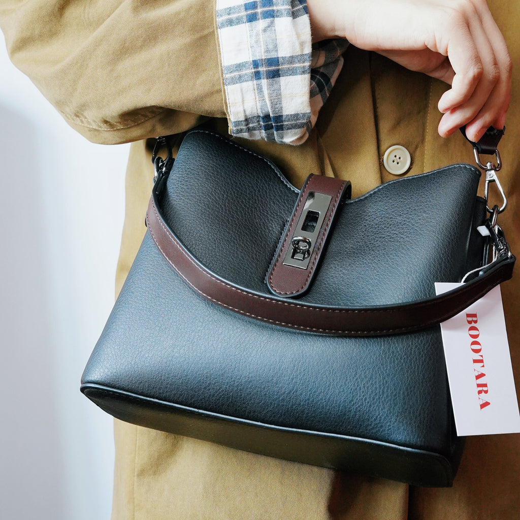 Fiorelle Damen Premium Strukturierte Beuteltasche - Vintage Mehrlagige Handtasche mit großer Kapazität / Schultertasche / Umhängetasche