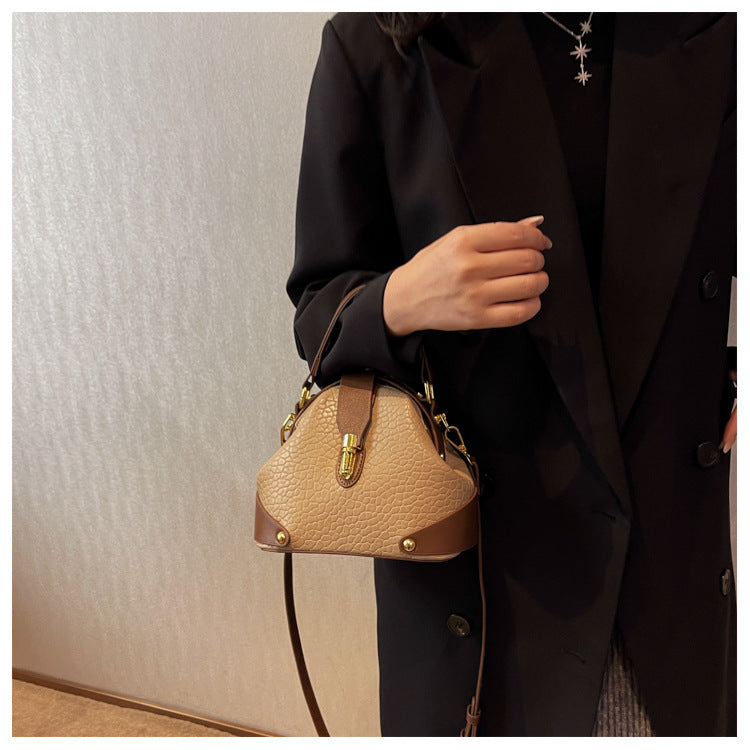 Mini sac cabas Fiorelle pour femme en cuir grainé - Sac polyvalent porté croisé ou épaule | Design luxueux et minimaliste