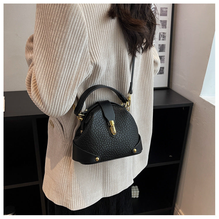 Mini sac cabas Fiorelle pour femme en cuir grainé - Sac polyvalent porté croisé ou épaule | Design luxueux et minimaliste