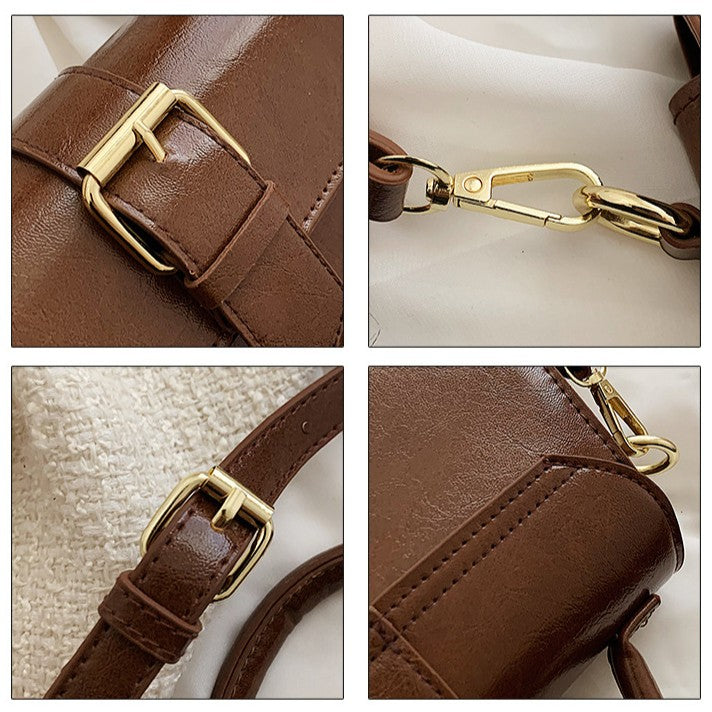 Mini sacoche Fiorelle pour femme - Sac à bandoulière équestre et architectural avec port convertible