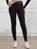 Mit Fleece gefütterte Thermo-Leggings mit Push-up-Effekt – Mayana