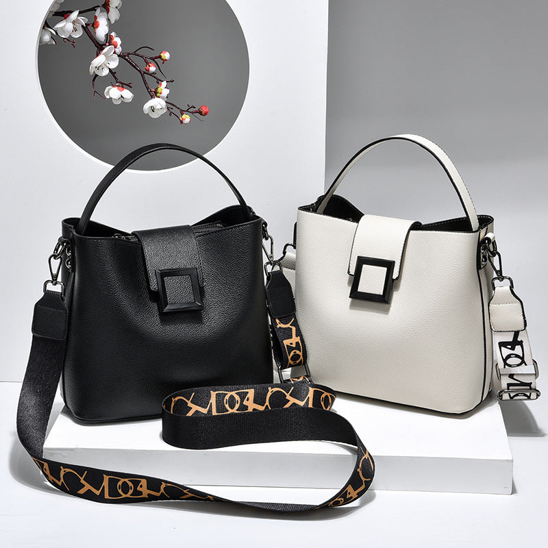 Fiorelle Damen-Beuteltasche mit Signature-Schnalle – Hochwertige, wandelbare Schulter- & Umhängetasche mit architektonischer Silhouette & gehobenem Minimalismus