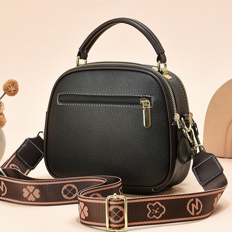 Fiorelle Kompakte Damen-Henkeltasche mit mehreren Reißverschlüssen — Hochwertige, umwandelbare Schulter- und Umhängetasche mit durchdachter Organisation & elegantem Alltagsstil