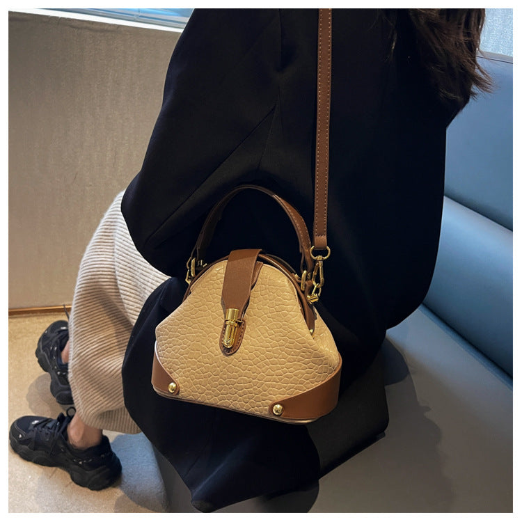 Mini sac cabas Fiorelle pour femme en cuir grainé - Sac polyvalent porté croisé ou épaule | Design luxueux et minimaliste