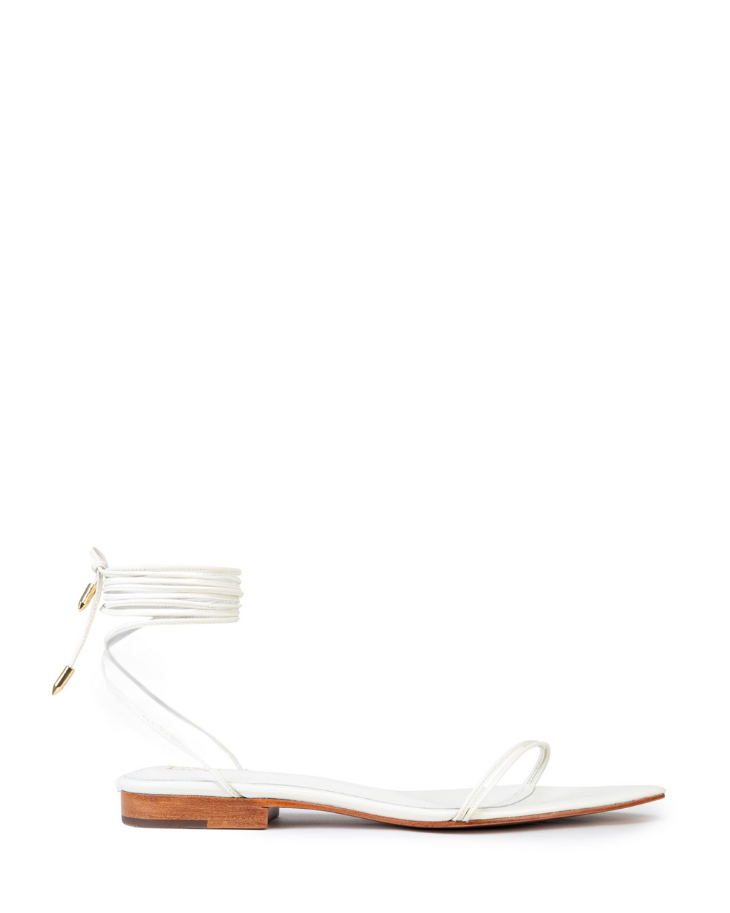 ÉXI-IVY FLAT LACEUP OFF WHITE