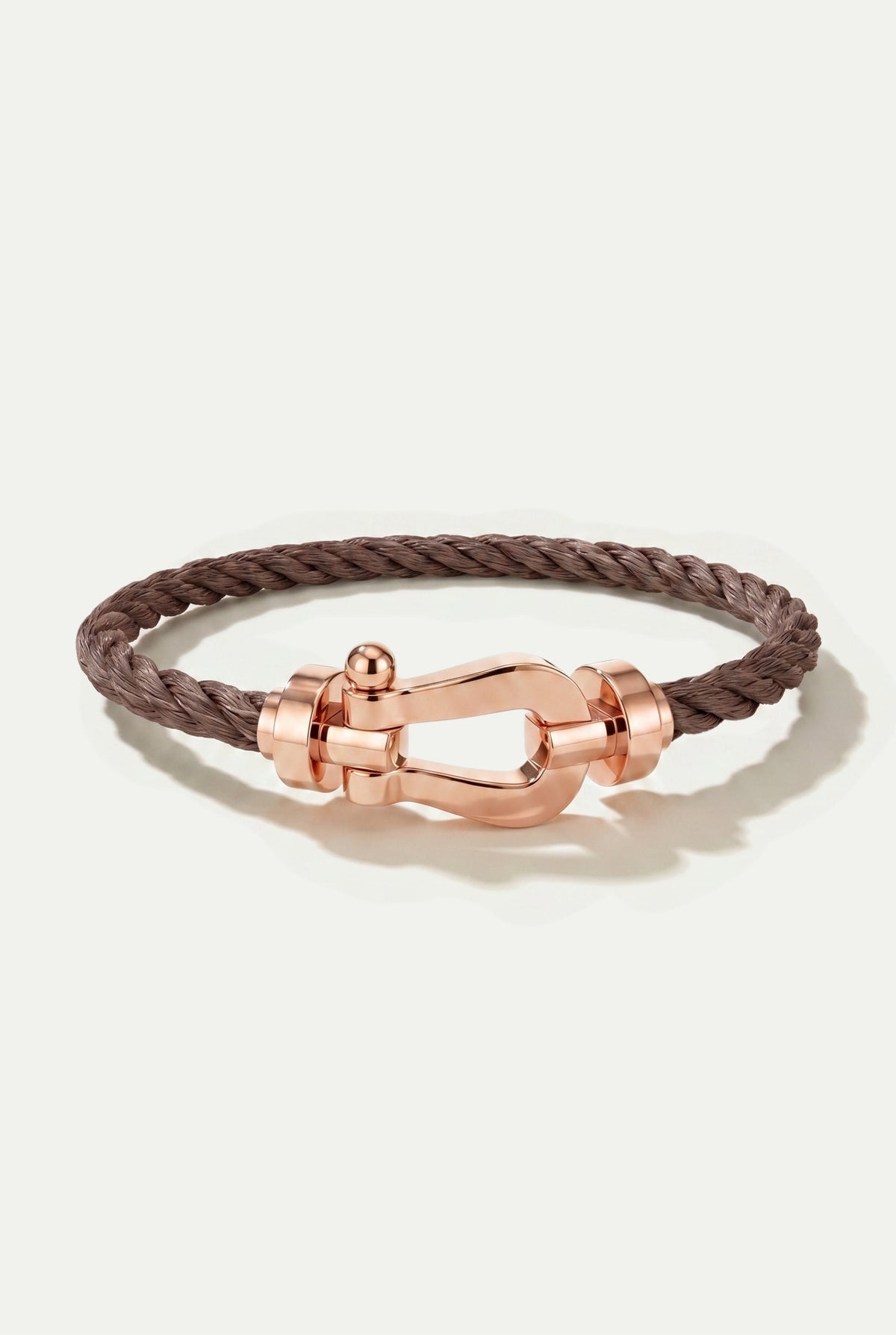 Fermó Yacht Bracelet Taupe/Rose Gold