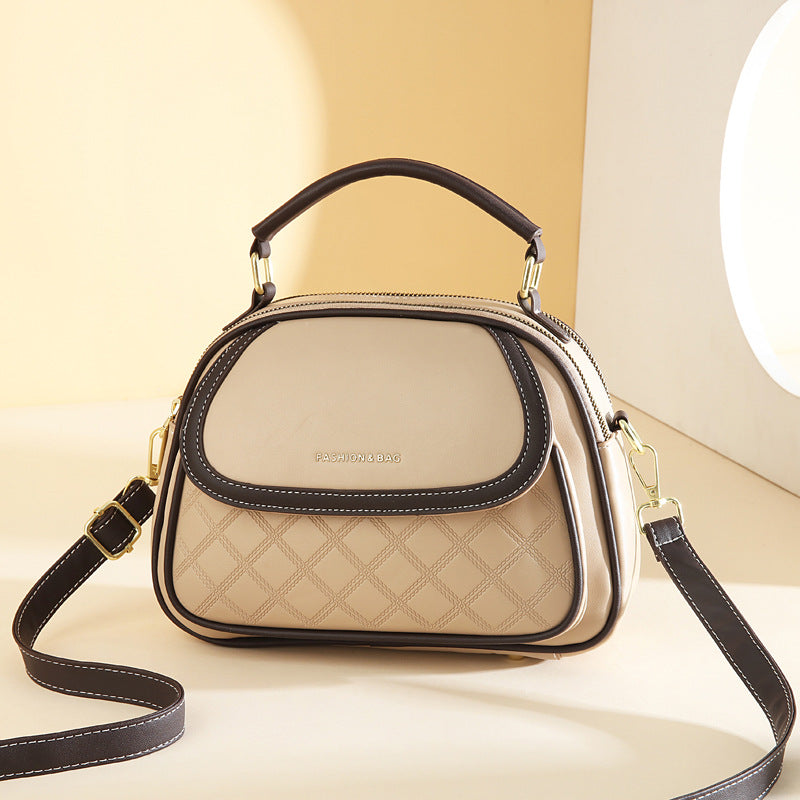 Sac rond matelassé pour femme Fiorelle – Mini sac à main pour femme, porté croisé ou à l'épaule
