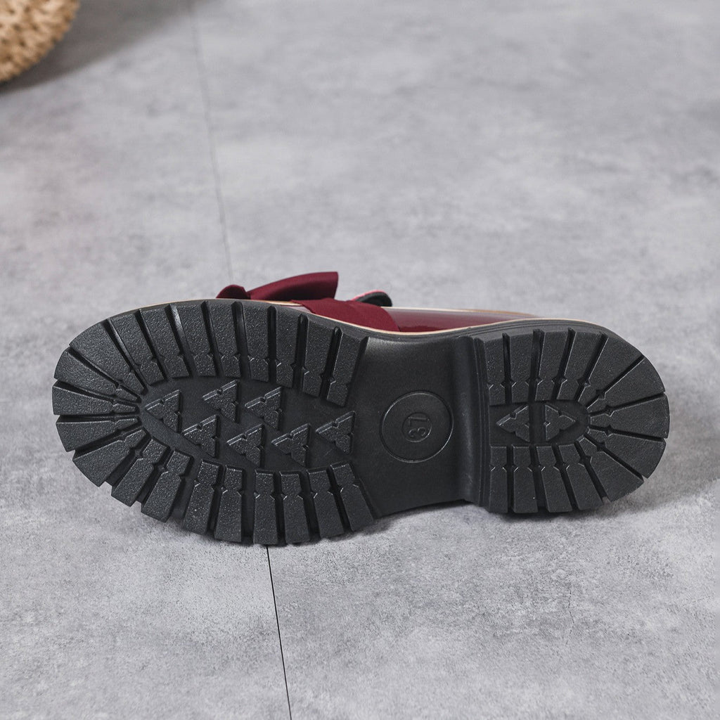 Mocassins à enfiler pour femme Fiorelle – Chaussures plates à surpiqûres contrastées (US 5–10,5)
