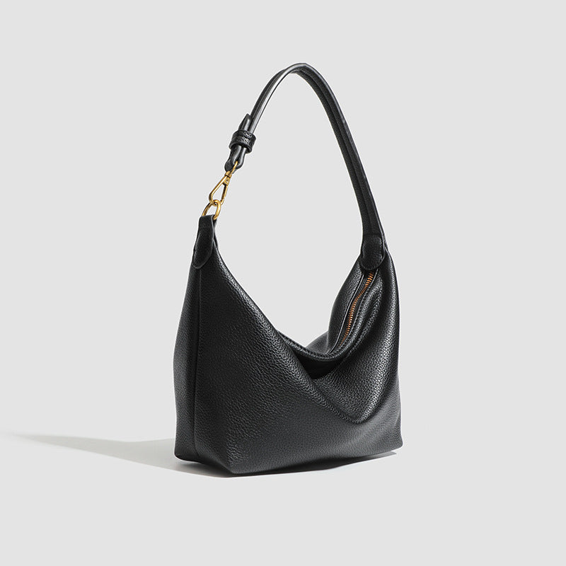Sac hobo Fiorelle Metro en cuir grainé pour femme - Sac de transport spacieux - Convertible en sac bandoulière