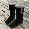 Fiorelle Damen FrostPuff Mid-Boots – Winterstiefel mit Plüschfutter und rutschfester Sohle (US 34,5–42)