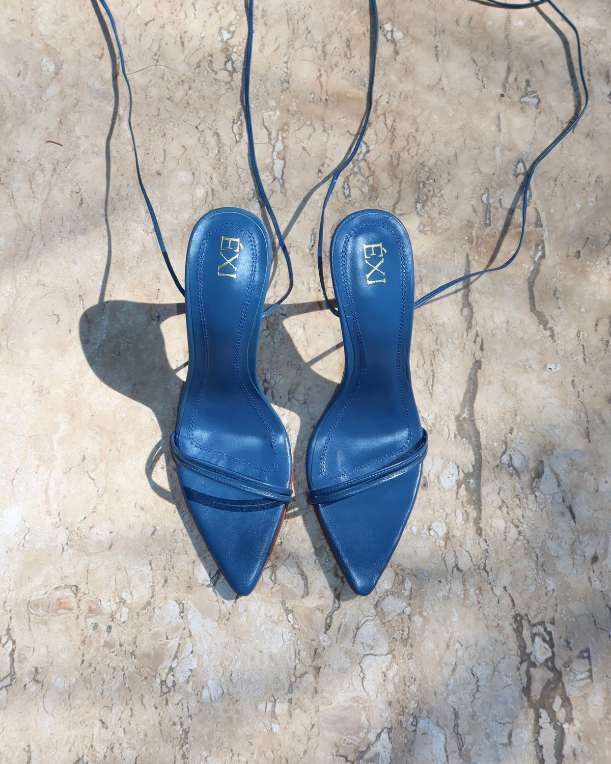 ÉXI-IVY LACEUP BLUE