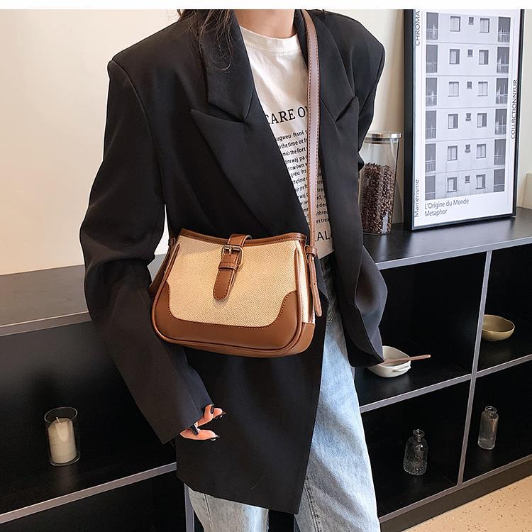 Fiorelle Damen Wander Canvas-Umhängetasche – Künstlerisch texturierte, wandelbare Schultertasche für unbeschwerte Tage