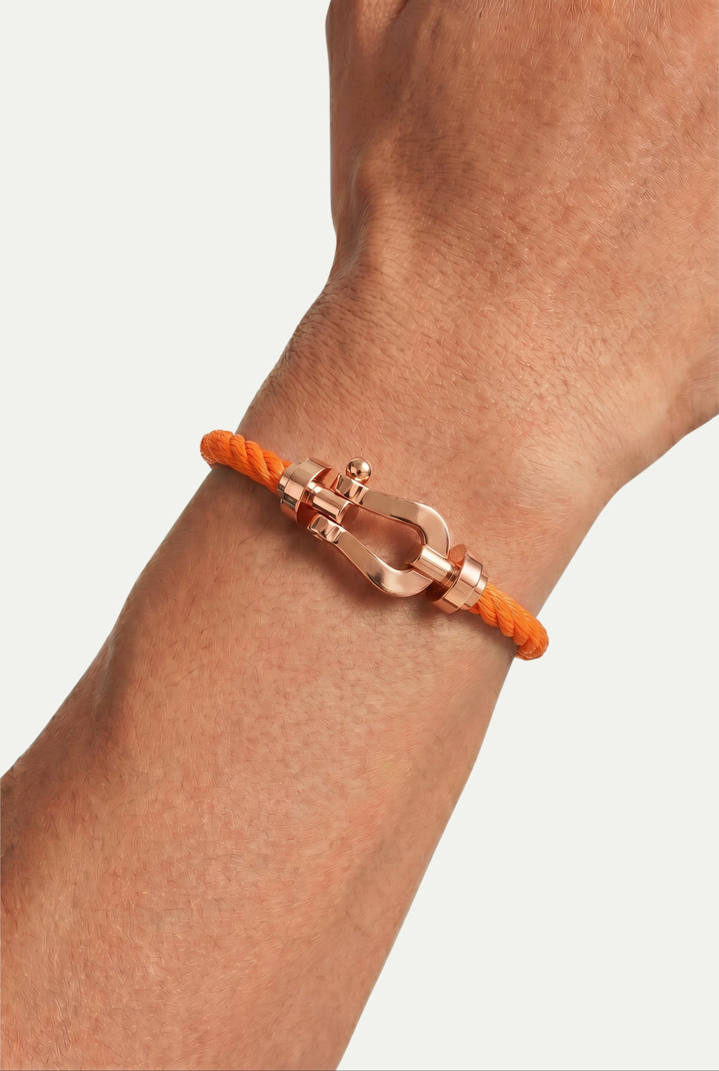 Fermó Yacht Bracelet Orange/Rose Gold