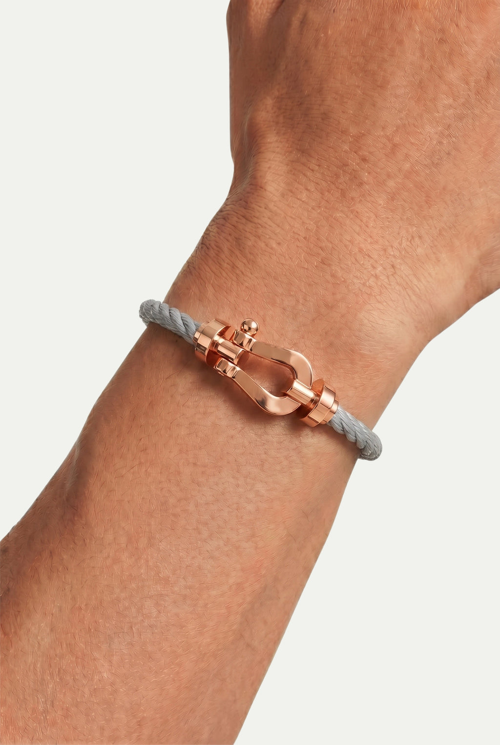 Bracelet Fermó Yacht Gris/Or Rose