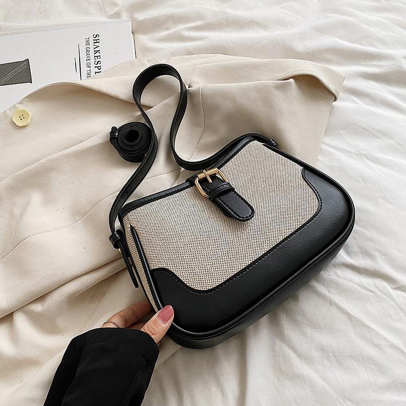 Fiorelle Damen Wander Canvas-Umhängetasche – Künstlerisch texturierte, wandelbare Schultertasche für unbeschwerte Tage