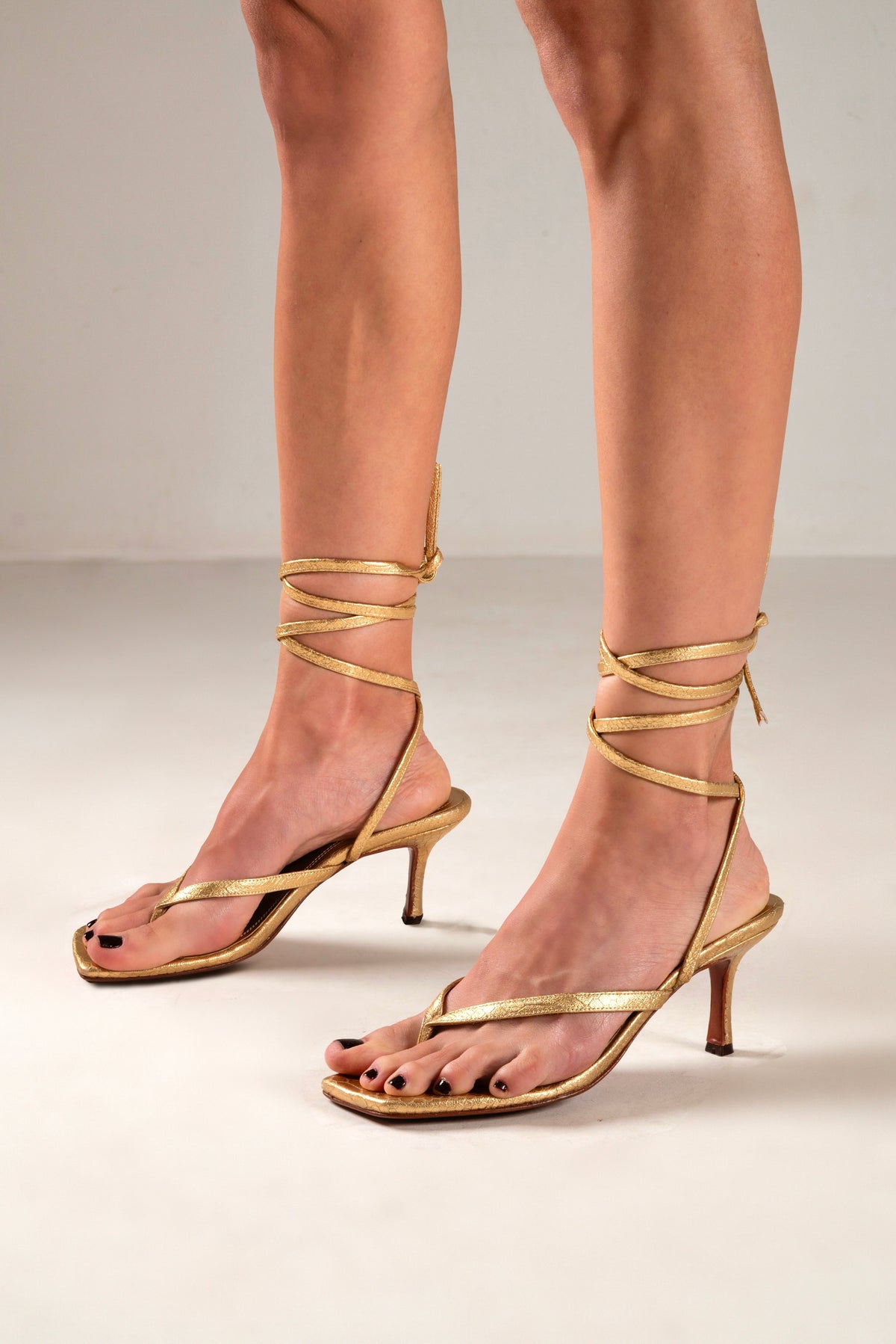 ÉXI-DIANA LACEUP GOLD