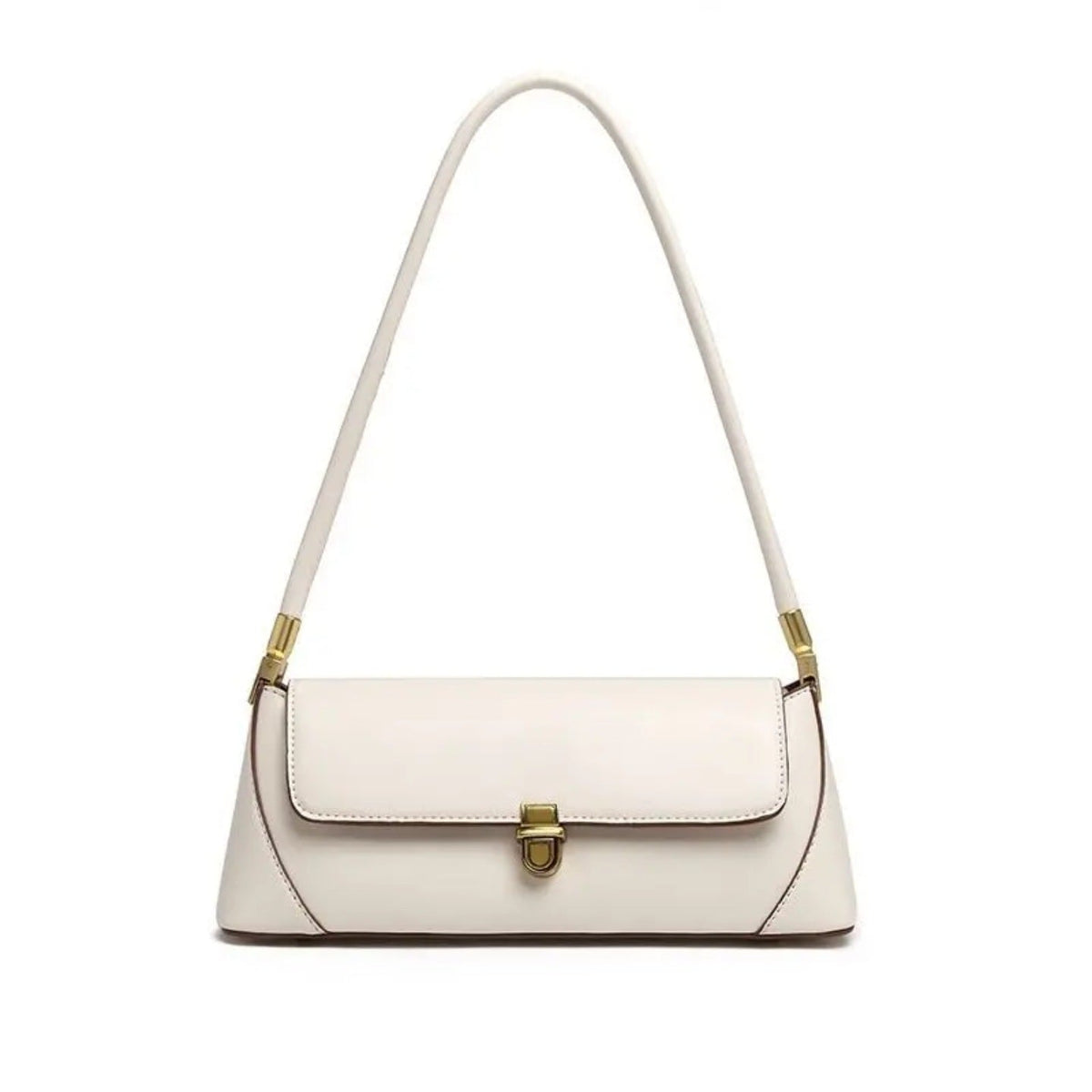 Fiorelle Pariser Baguette-Tasche für Damen – Vintage-Schultertasche mit verstellbarem Riemen & zeitlosem strukturiertem Leder