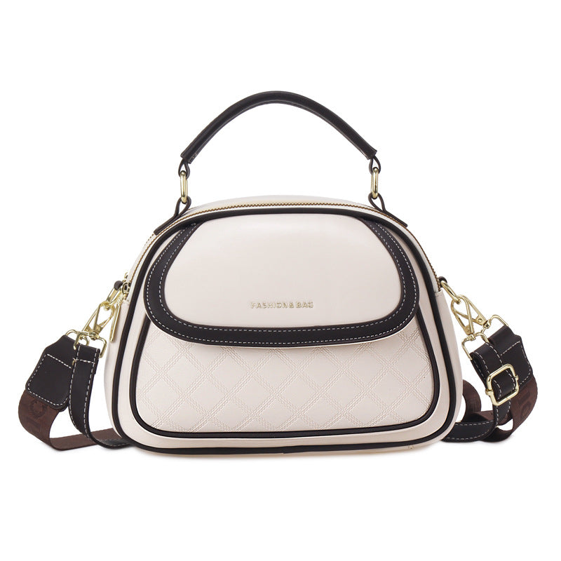 Sac rond matelassé pour femme Fiorelle – Mini sac à main pour femme, porté croisé ou à l'épaule