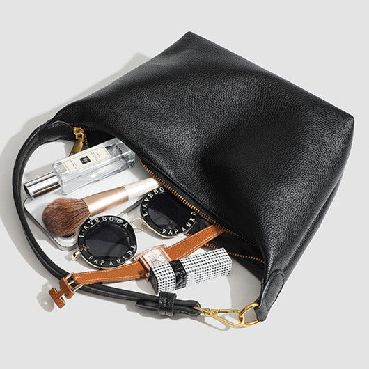 Sac hobo Fiorelle Metro en cuir grainé pour femme - Sac de transport spacieux - Convertible en sac bandoulière