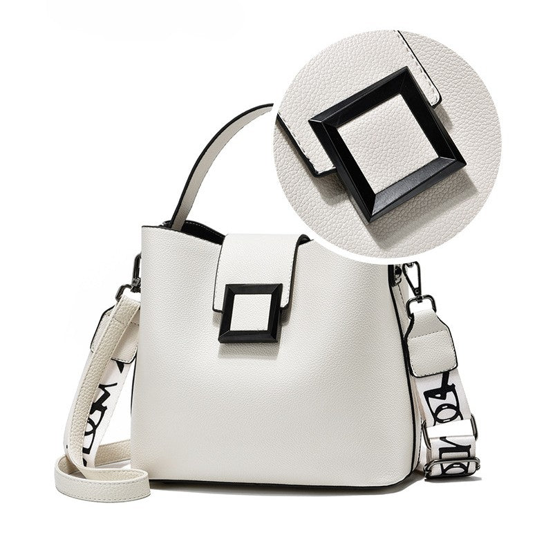 Fiorelle Damen-Beuteltasche mit Signature-Schnalle – Hochwertige, wandelbare Schulter- & Umhängetasche mit architektonischer Silhouette & gehobenem Minimalismus