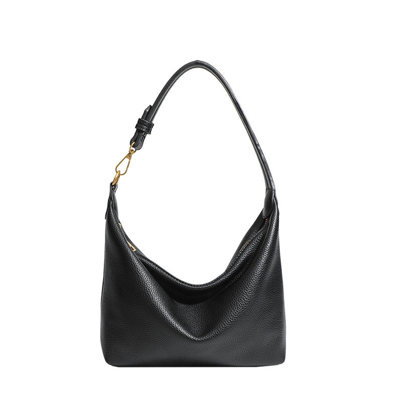 Sac hobo Fiorelle Metro en cuir grainé pour femme - Sac de transport spacieux - Convertible en sac bandoulière