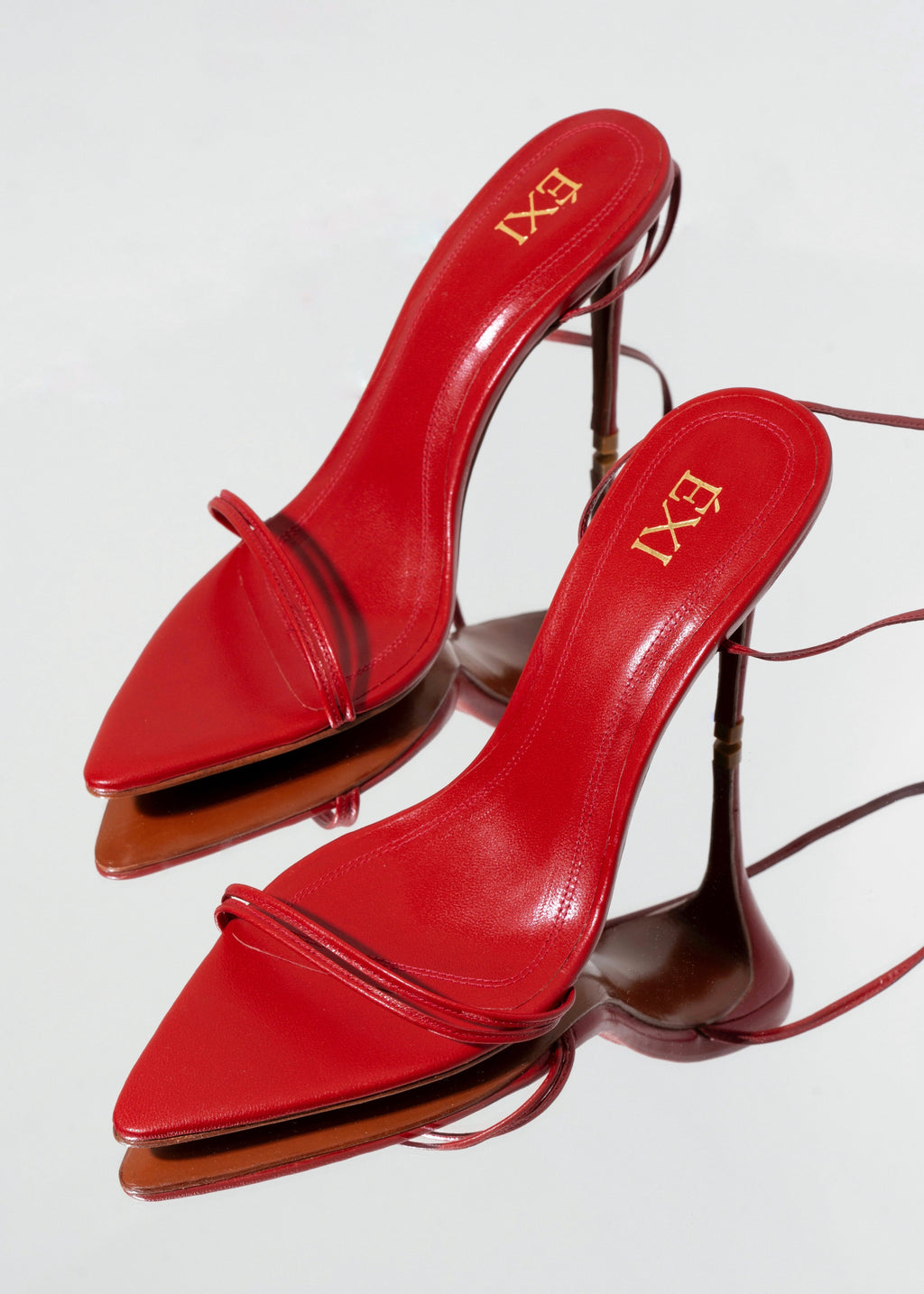 ÉXI-IVY LACEUP RED