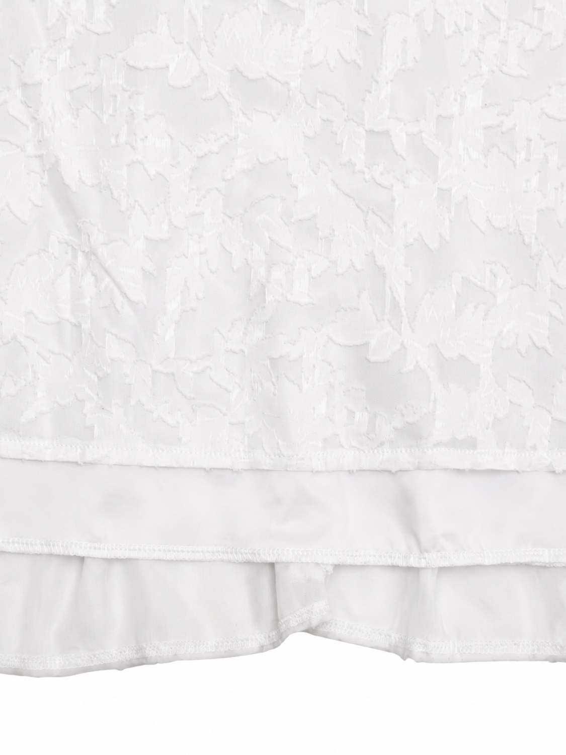Robe longue en dentelle à encolure carrée et liens croisés au dos - Melania
