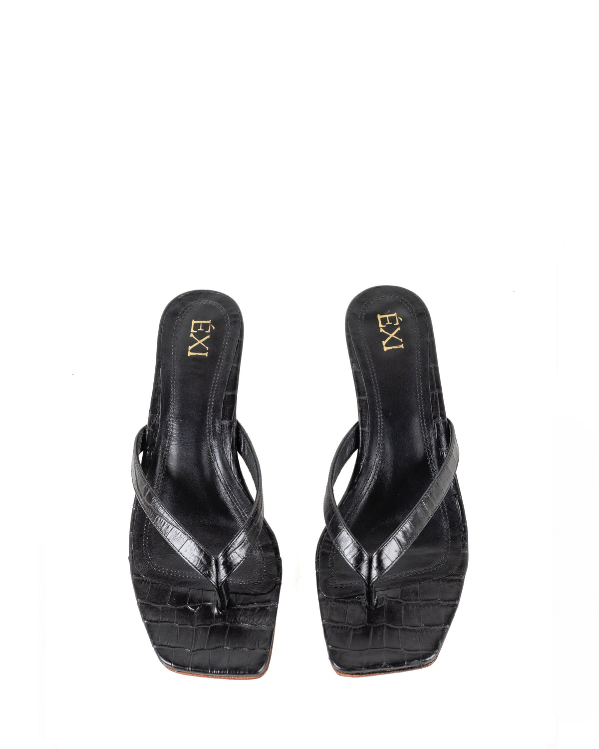 ÉXI-ILIA THONG BLACK