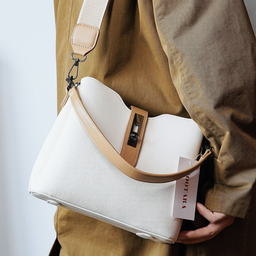 Fiorelle Damen Premium Strukturierte Beuteltasche - Vintage Mehrlagige Handtasche mit großer Kapazität / Schultertasche / Umhängetasche
