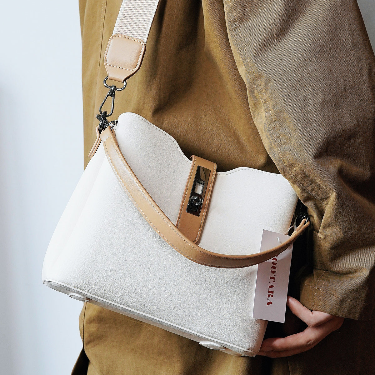 Fiorelle Damen Premium Strukturierte Beuteltasche - Vintage Mehrlagige Handtasche mit großer Kapazität / Schultertasche / Umhängetasche