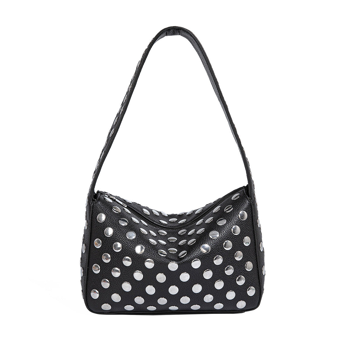 Sac porté épaule rétro Fiorelle pour femme – Sac sous le bras orné par des artisans avec détails en rivets