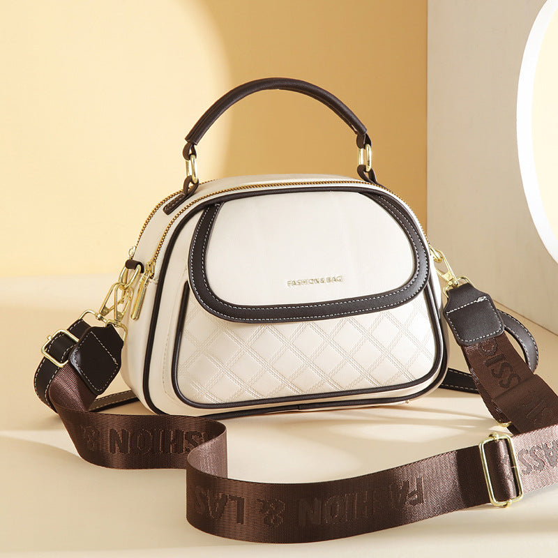 Sac rond matelassé pour femme Fiorelle – Mini sac à main pour femme, porté croisé ou à l'épaule