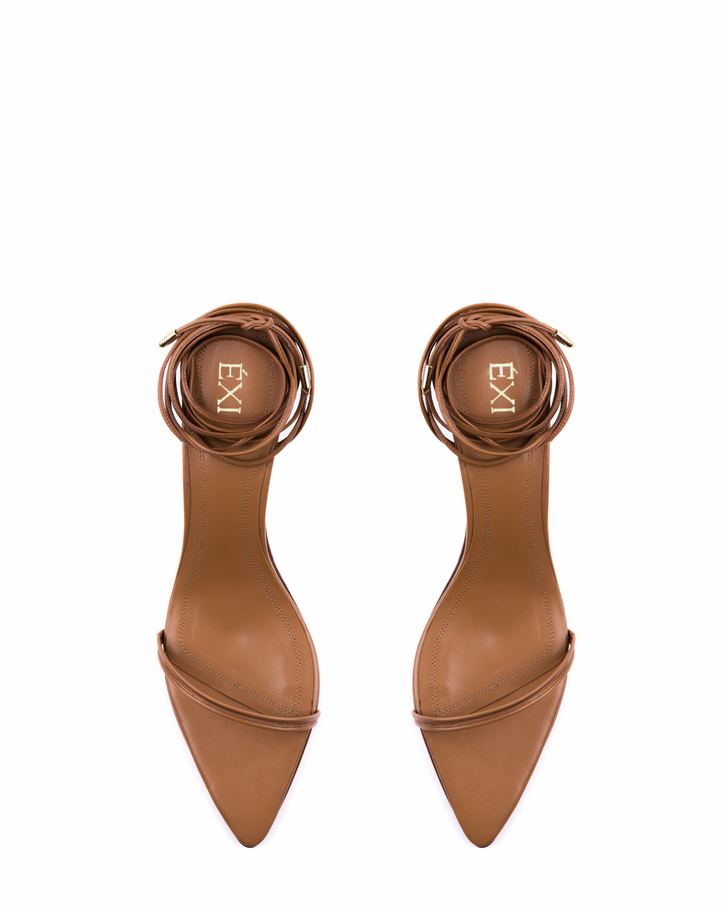 ÉXI-THALIA LACEUP CARAMEL