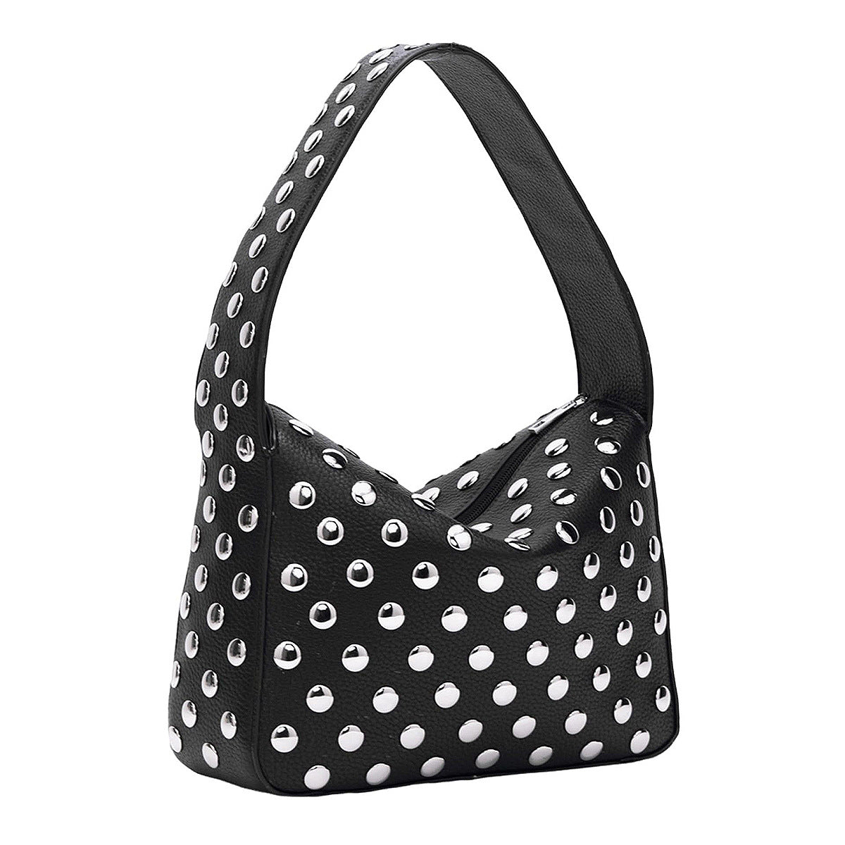 Sac porté épaule rétro Fiorelle pour femme – Sac sous le bras orné par des artisans avec détails en rivets