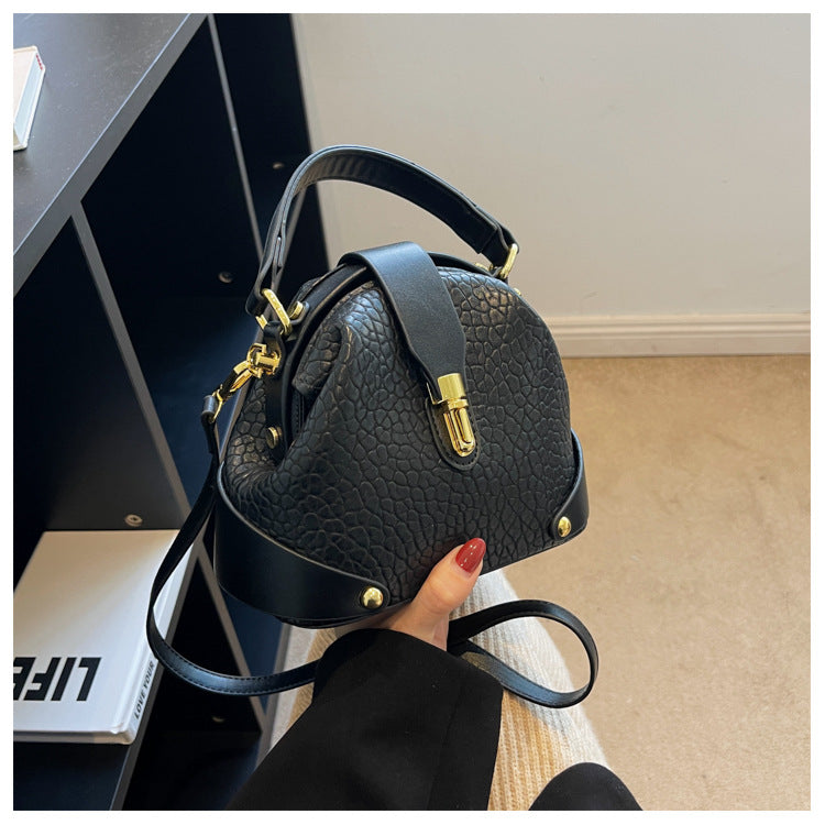 Mini sac cabas Fiorelle pour femme en cuir grainé - Sac polyvalent porté croisé ou épaule | Design luxueux et minimaliste