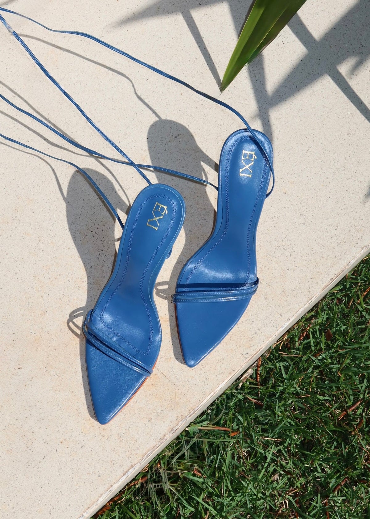 ÉXI-IVY LACEUP BLUE