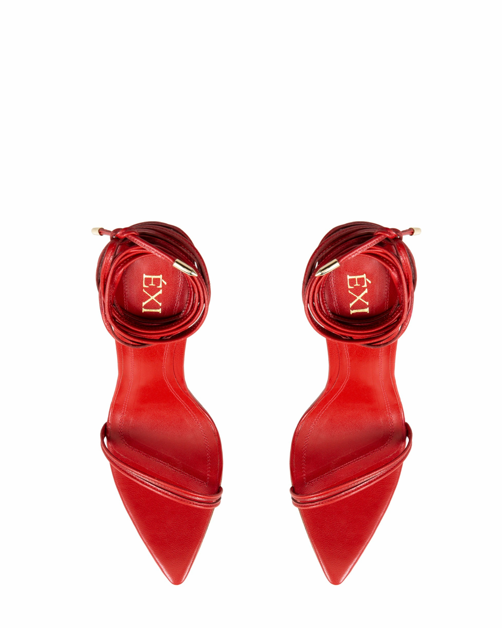 ÉXI-IVY LACEUP RED