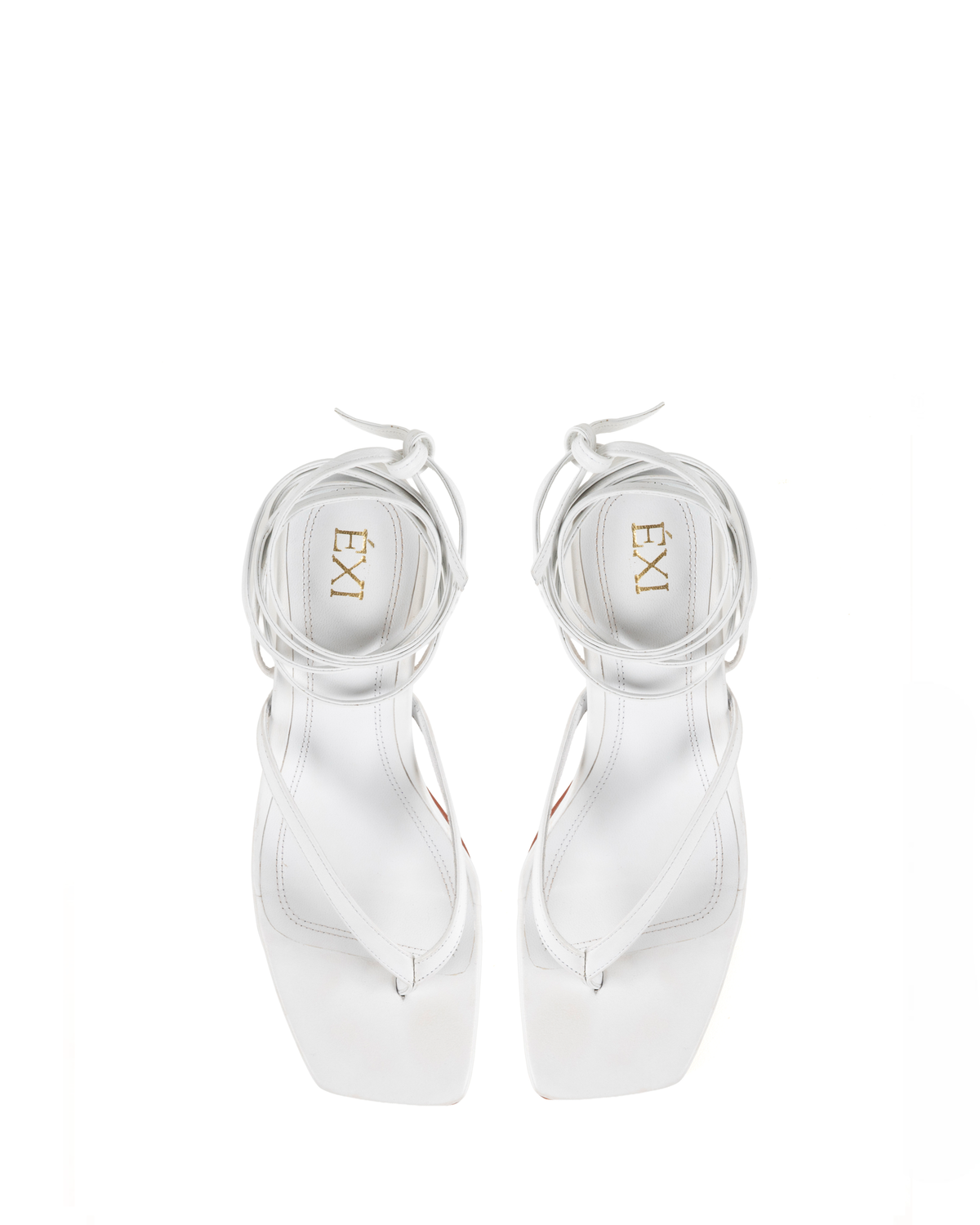 ÉXI-DIANA LACEUP WHITE