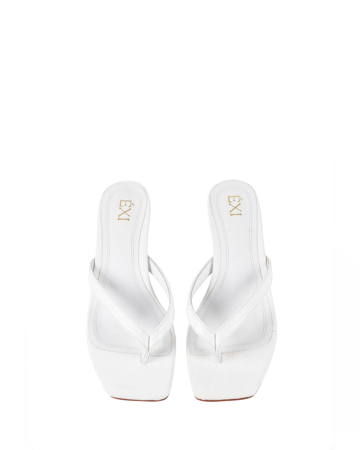 ÉXI-ILIA THONG WHITE